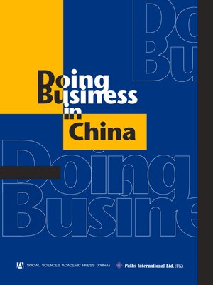 cover image of Doing Business in China